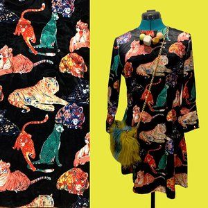 Zara Jungle Cat Print Dress